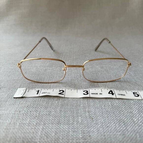 Clear frame gold glasses WMNS2 - Picture 3 of 5